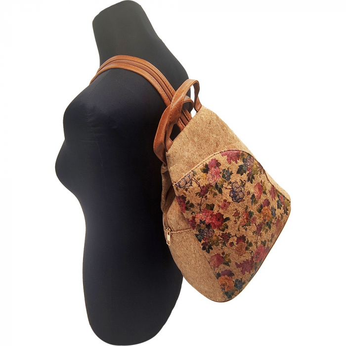 Rucsac tip geanta din pluta BEATRIZ, 28x15x32cm [5]