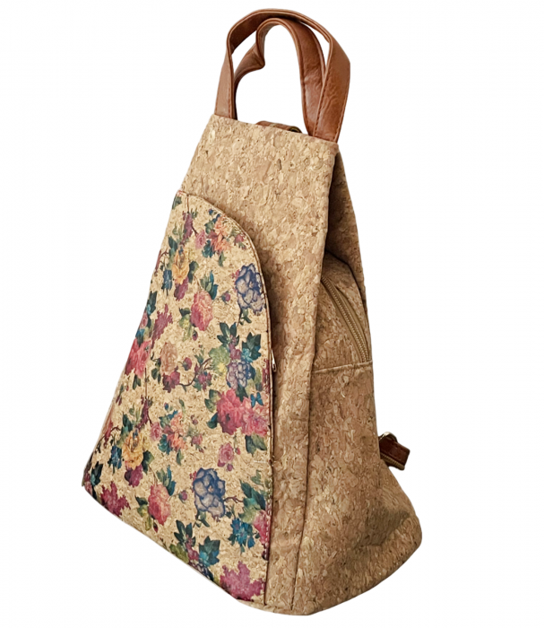 Rucsac tip geanta din pluta BEATRIZ, 28x15x32cm [2]