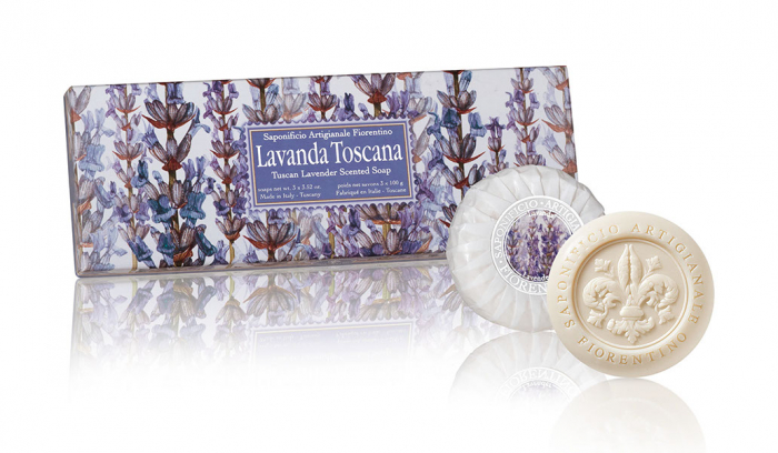 Sapun natural Lavanda, Set 3 x 100g [2]