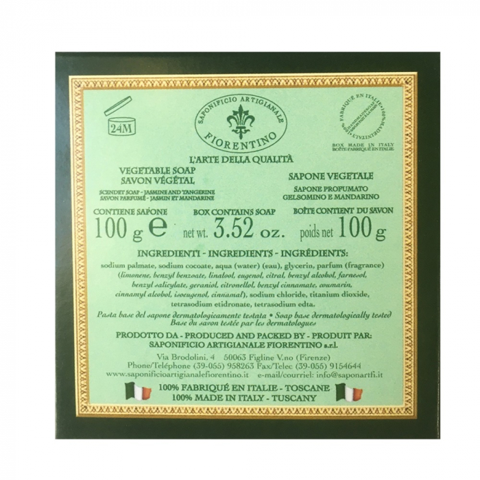 Sapun natural Iasomie si Mandarina 100g - Saponificio Artigianale Fiorentino [2]