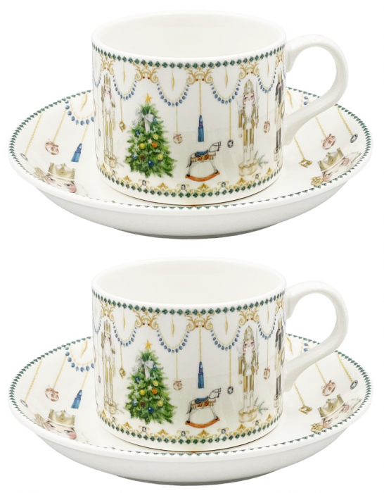 Set 2 Cesti cu 2 Farfurii BERNARD, 180ml [1]