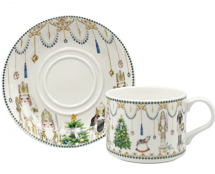 Set Ceainic, 2 Cesti si 2 Farfurii BERNARD, Portelan [5]