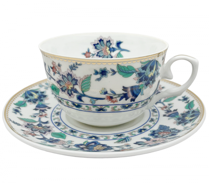 Set portelan fin, 2 Cesti si farfurii Alexander, 180ml [4]
