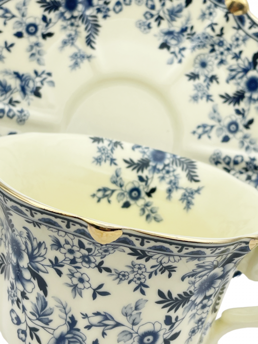 Set portelan Vintage, 2 Cesti si Farfurii Amelie, 180ml [3]