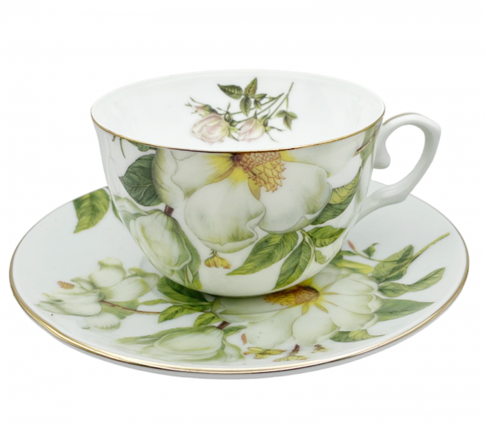 Set portelan fin, 2 Cesti si farfurii Lerida, 180ml [4]