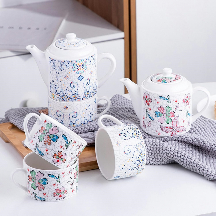 Set Tea For Two GAUDI DOTS, Portelan [3]