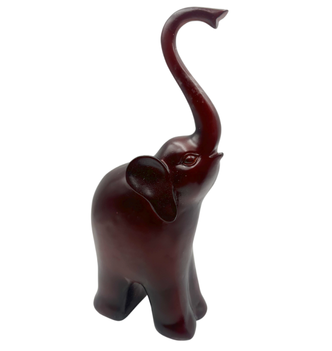Set 2 Elefanti decorativi THAI, Maro, 11x18cm/ 11x28cm [4]