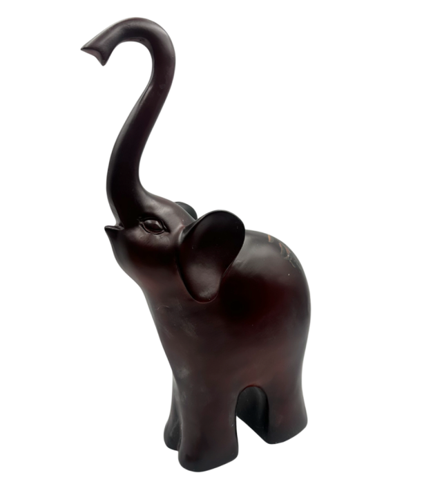 Set 2 Elefanti decorativi THAI, Maro, 11x18cm/ 11x28cm [7]