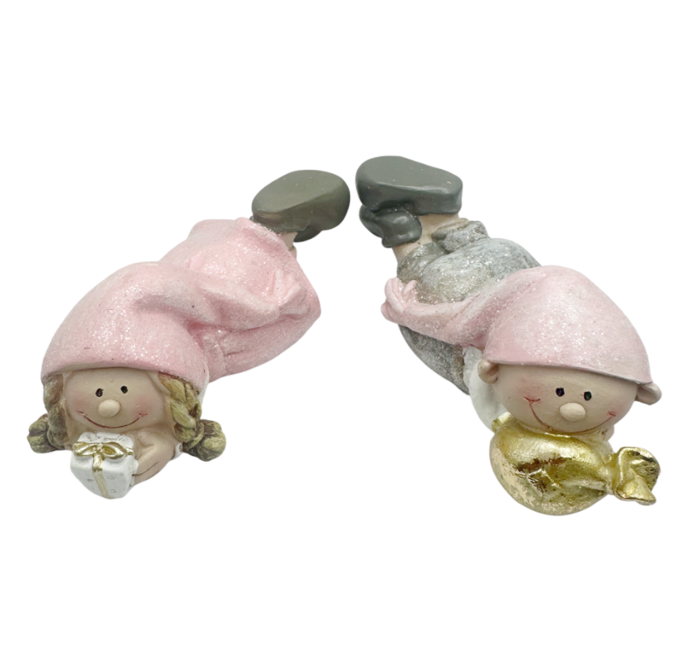 Set 2 Figurine BETH & JACK, Roz, 10x3.5cm [2]