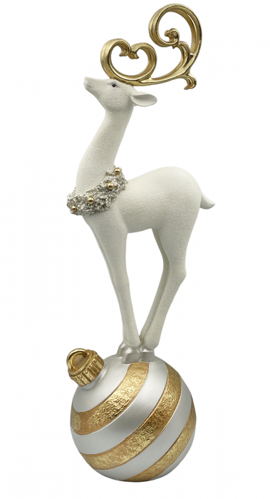 Set 2 Figurine Cerb pe glob MAGIC, 50cm [3]