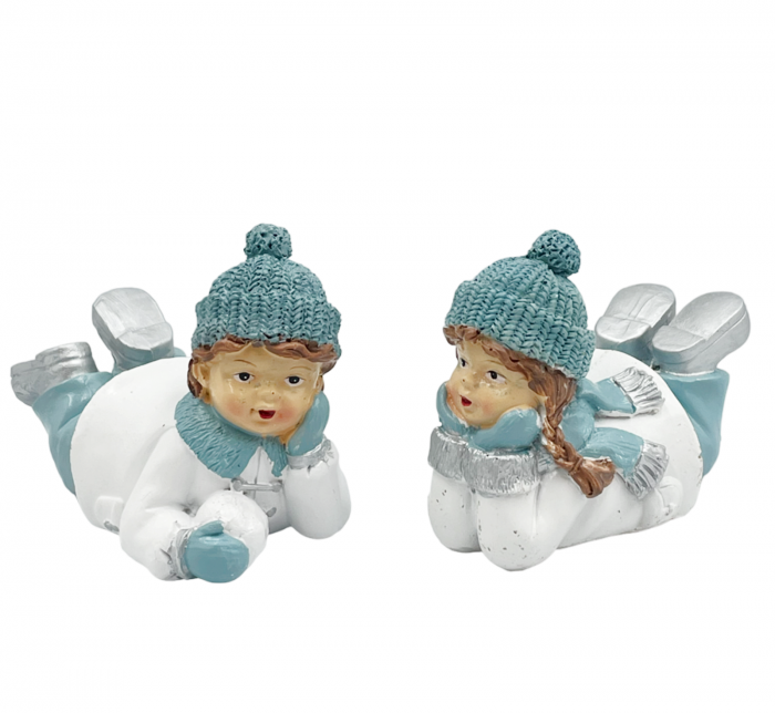 Set 2 Figurine EVIE & MACK, 8X11cm [1]