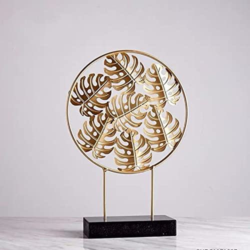 Ornament decorativ TROPICAL LEAF, Auriu, 30cm [2]