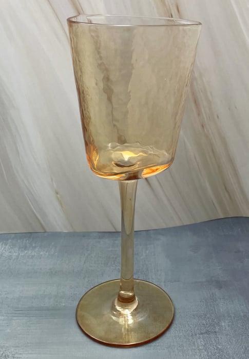 Set 2 Pahare de vin HOMMAGE, Auriu, 270ml [4]