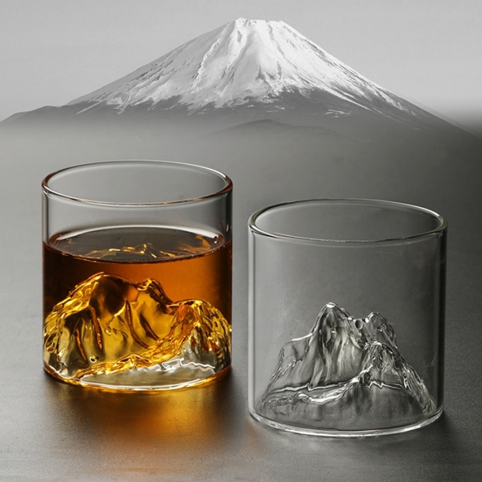 Set 2 Pahare sticla VOLCANO, 300ml [4]