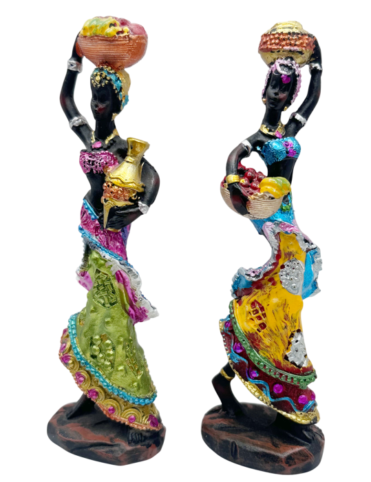 Figurină decorativă africană ABARA – decor exotic elegant [4]