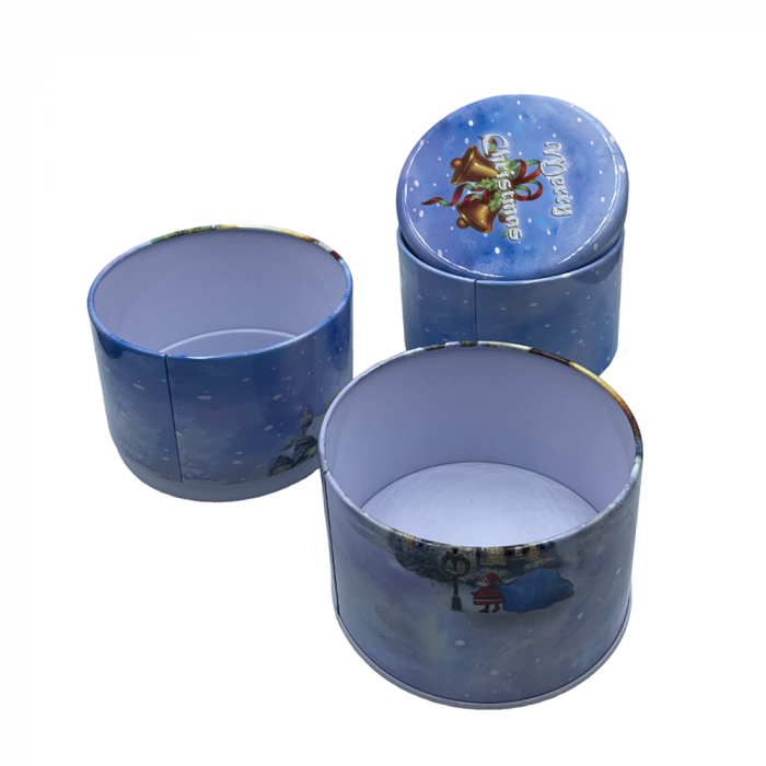 Set 3 Cutii metalice Craciun TIMMY, 10x19cm [3]