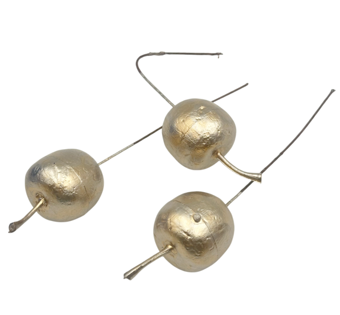 Mar decor pe bat BRIGHT, Auriu, 2.5cm [1]