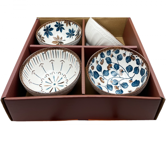 Set 4 boluri portelan YUKO [4]