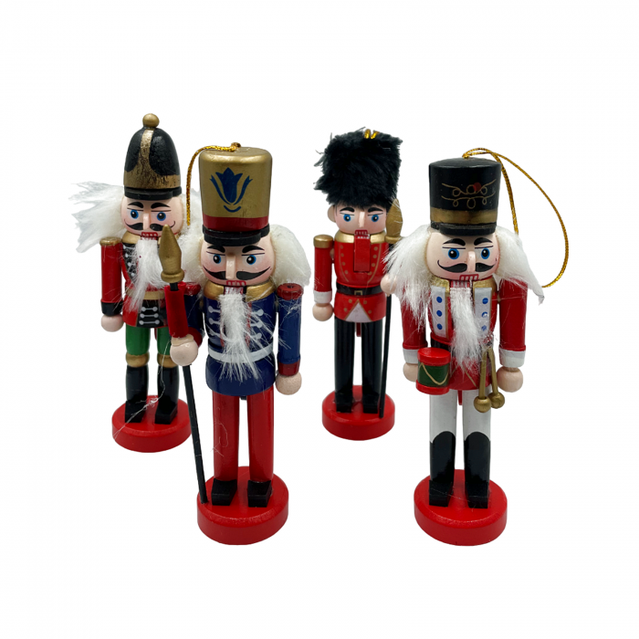 Set 4 Figurine Craciun - Spargatorul de Nuci MERRY, 12cm [3]
