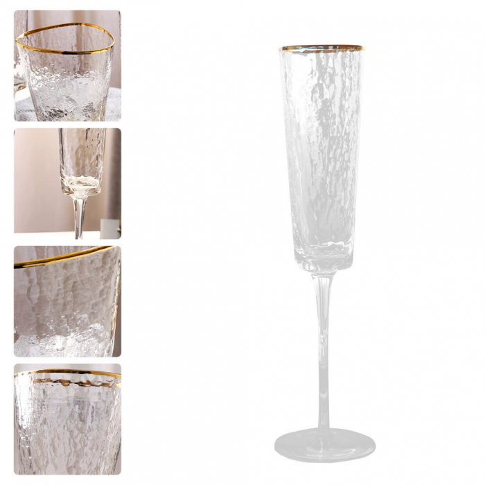 Set 6 Pahare Sampanie HOMMAGE, 150ml [2]