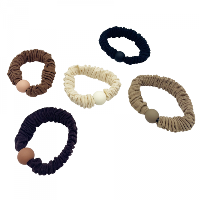 Set 5 elastice pentru par ANITA, Multicolor [1]
