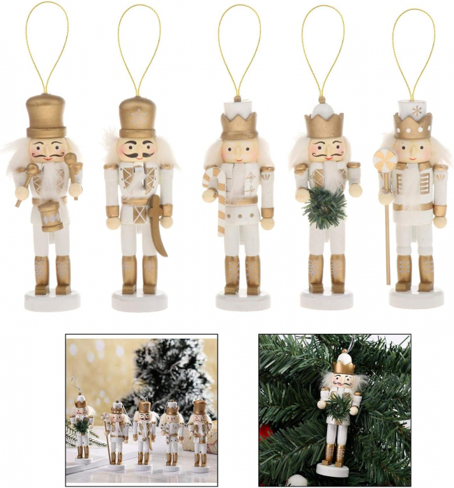 Set 5 Figurine Craciun - Spargatorul de Nuci SHINNY, 13cm [3]