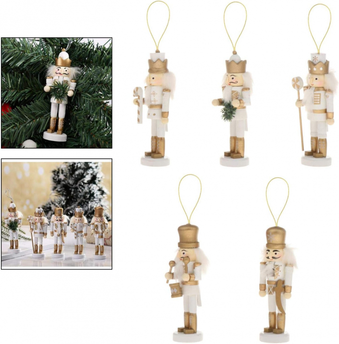 Set 5 Figurine Craciun - Spargatorul de Nuci SHINNY, 13cm [4]