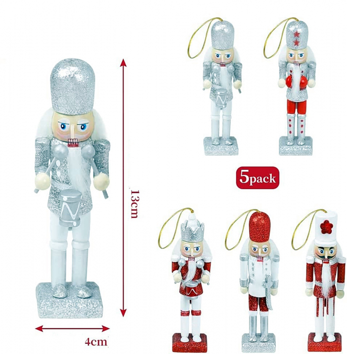 Set 5 Figurine Craciun - Spargatorul de Nuci SHINNY, 13cm [2]