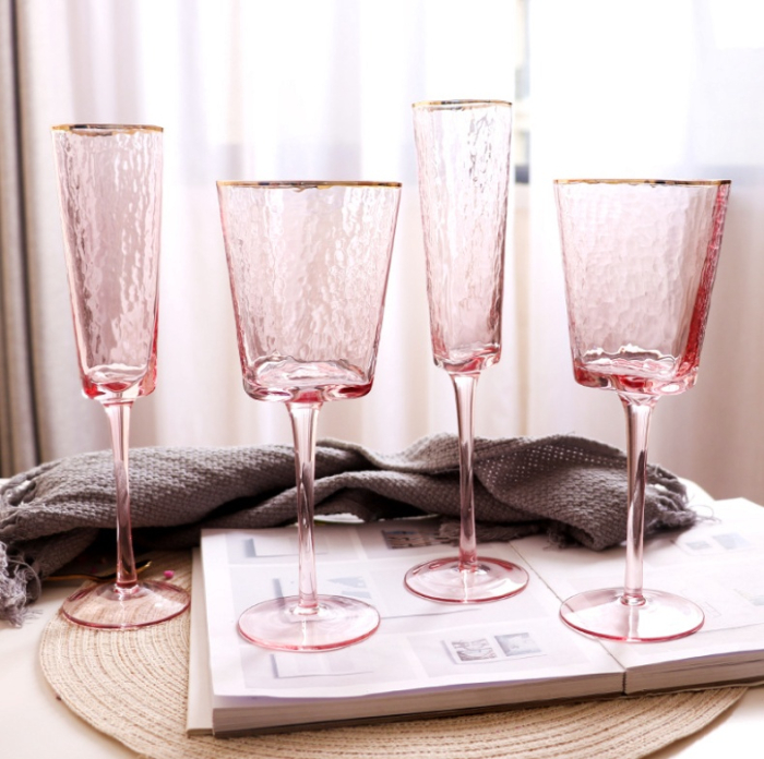 Set 4 Pahare PINK HOMMAGE, 150ml [1]