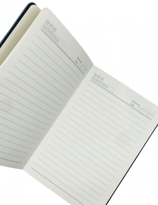 Set cadou, Agenda nedatata si pix metalic ARCHIE DELUXE, Gri, 20x23cm [4]