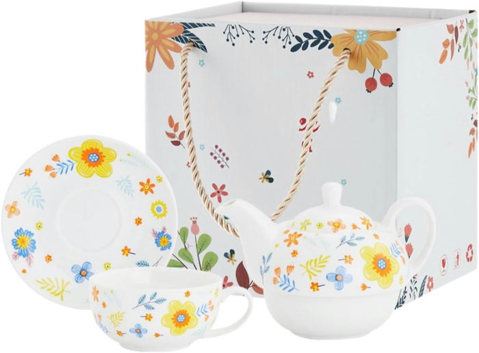 Set pentru Ceai Tea for One FAYE cu motive florale [2]
