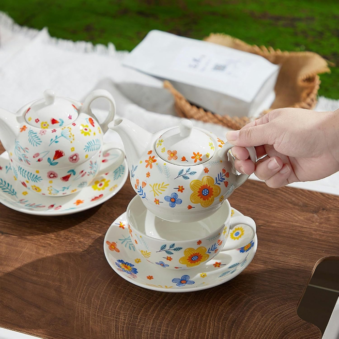 Set pentru Ceai Tea for One FAYE cu motive florale [6]