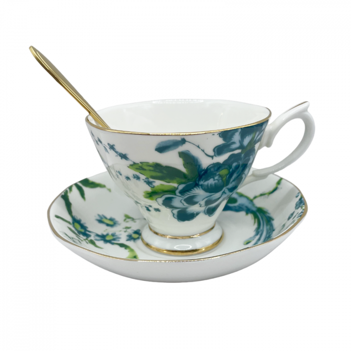 Set portelan fin, Ceasca si Farfurie DUKE, 170ml [4]