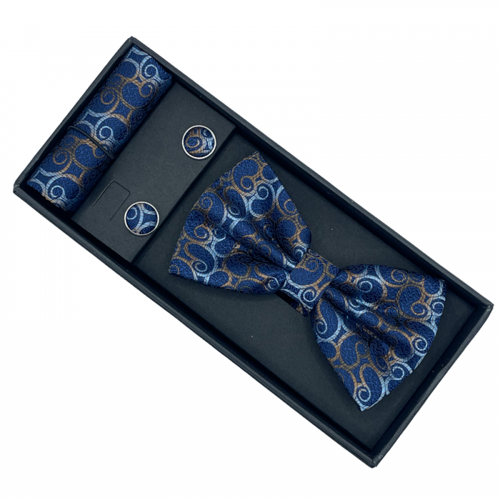 Papion bleumarin-maro cu model, TODD [3]