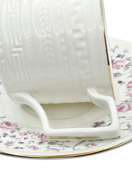Set portelan fin, 2 Cesti si 2 Farfurii ADELE, 250ml [3]