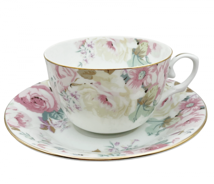 Set portelan fin, 2 Cesti si farfurii Henriette, 180ml [3]