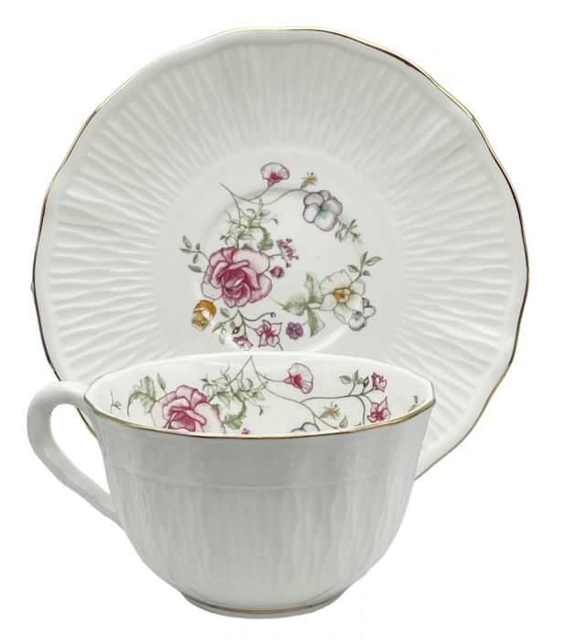 Set portelan fin, 2 Cesti si Farfurii Katherine, 180ml [2]