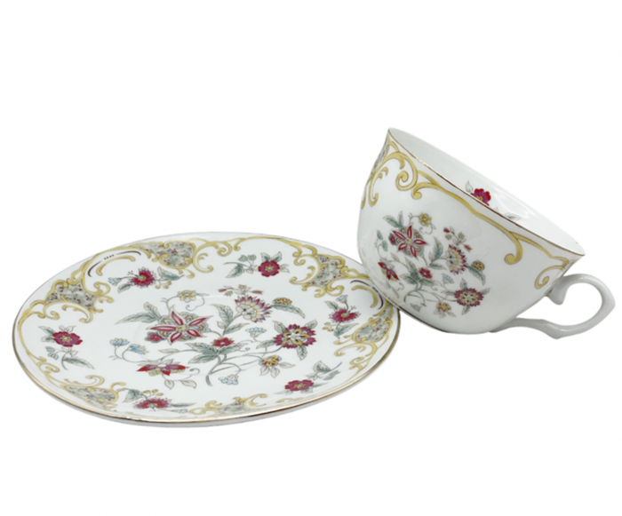 Set portelan fin, 2 Cesti si farfurii MIRIAM, 180ml [3]