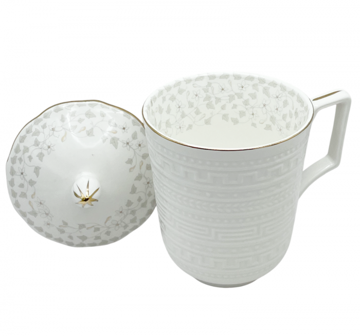 Cana portelan cu infuzor si capac PHILIPPE, 350ml [4]