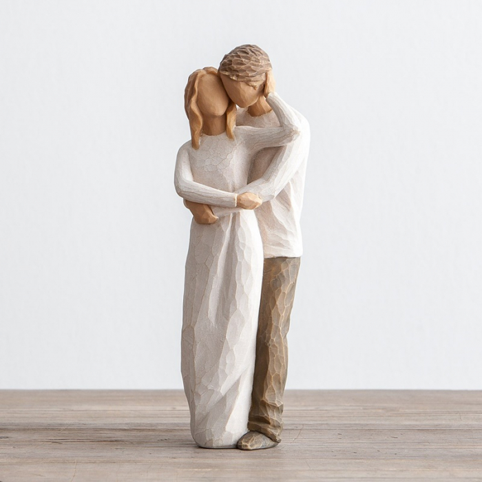 Statueta cuplu indragostiti Caress 22cm, Rasina [2]