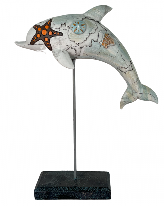 Statueta Delfin LENNY, 38cm [3]