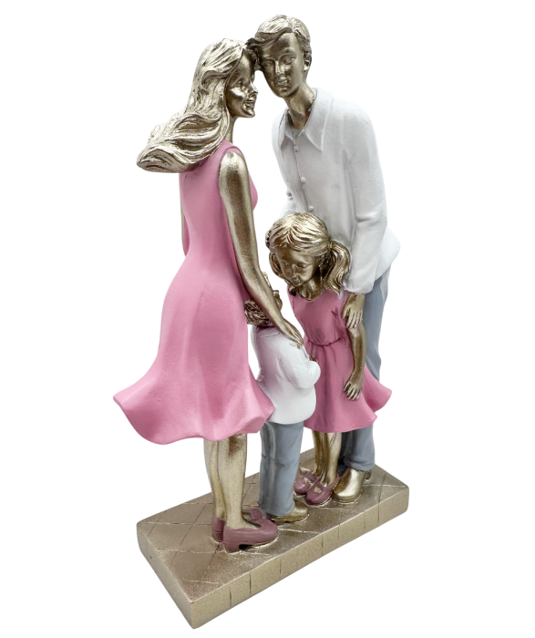 Statueta Familie cu 2 copii CONFIDENCE [2]