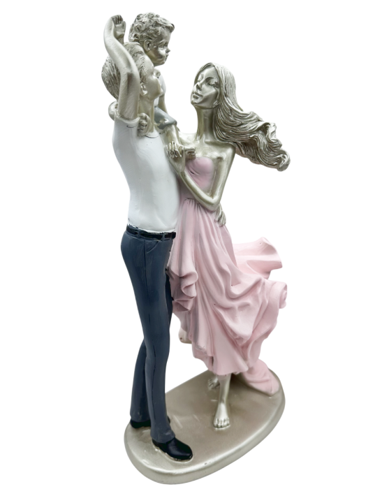 Figurină familie cu copil în mișcare [2]