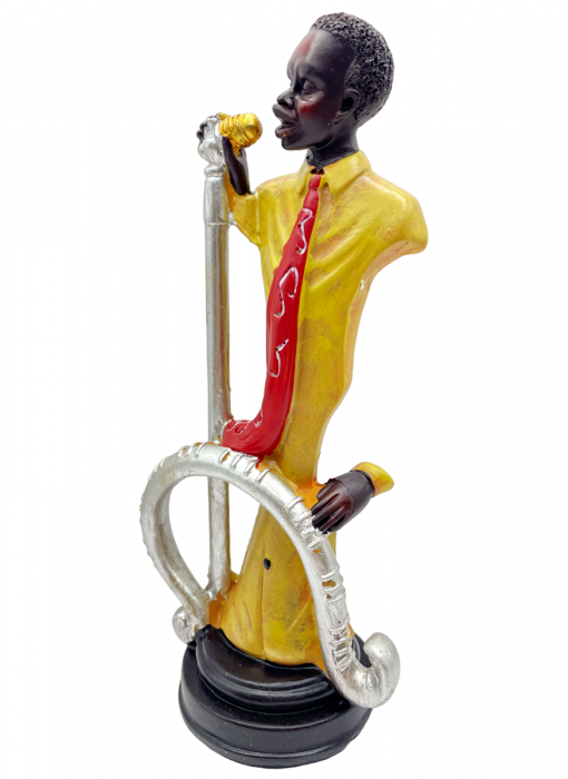 Statueta Cantaret cu microfon SAMUEL, 20cm [2]