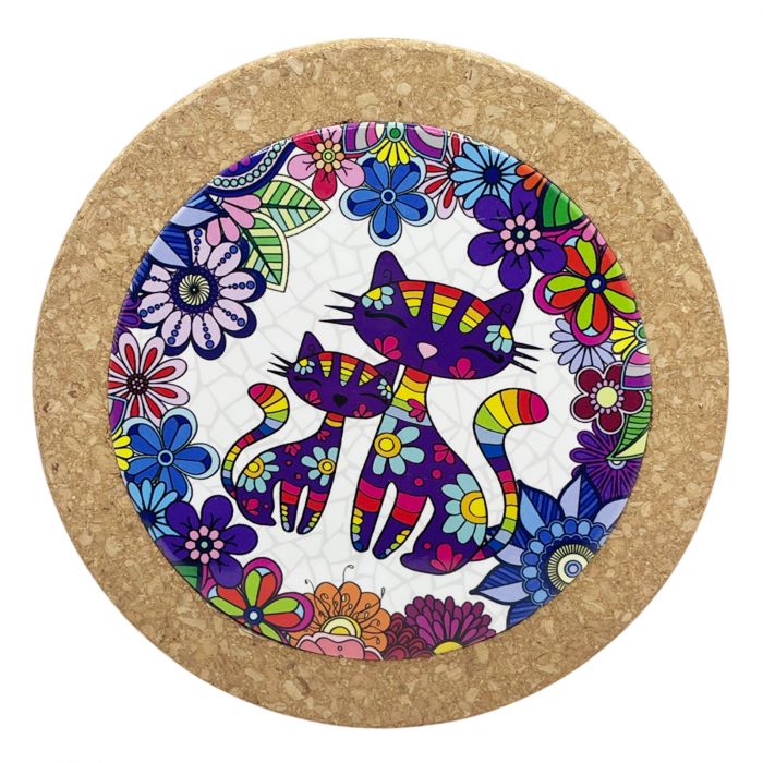 Suport pentru oale KITTY, 19cm, Pluta [2]