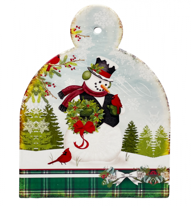 Suport pentru oale - model Craciun - JOY, Ceramica, 20cm [1]