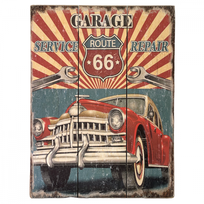 Tablou ROUTE 66 - GARAGE, 30x40cm [1]