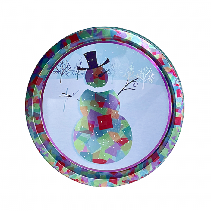 Tava Craciun Snowie 32cm, Metal [2]