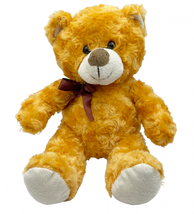 Ursulet de plus TERRY, Maro-galbui, 19cm [2]