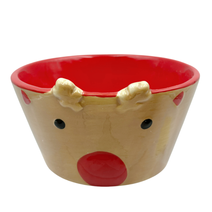 Bol ceramic ren RUDOLPH - decor Crăciun [1]